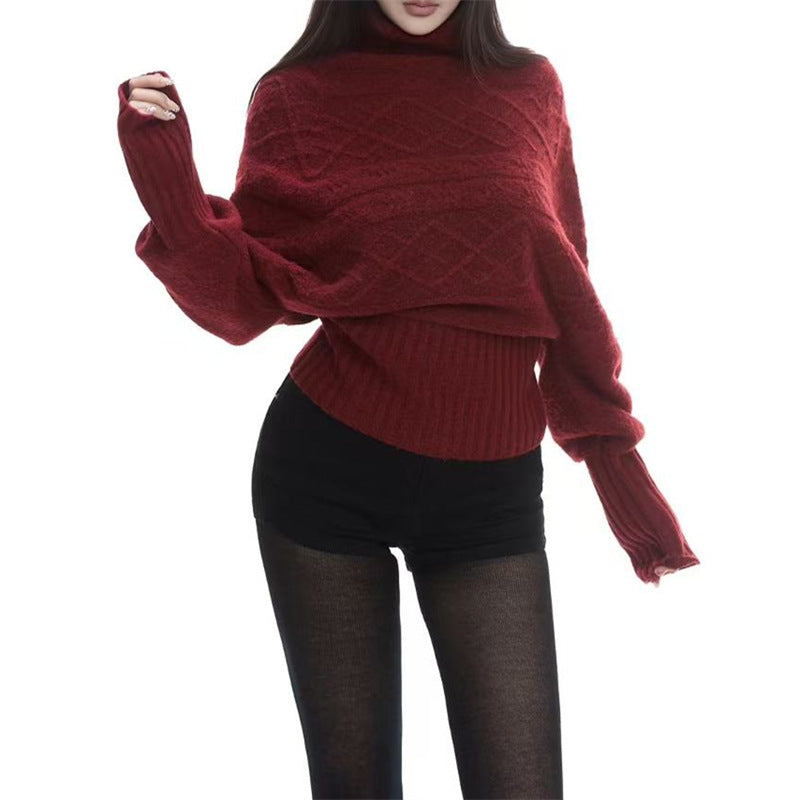 Losvallende Coltrui Dames – Sweater Met Vleermuismouwen