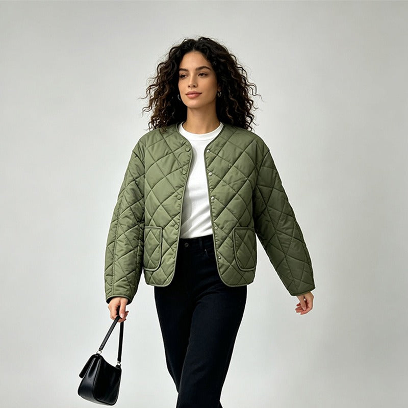 Gewatteerde Jas Dames – Oversized Tussenjas