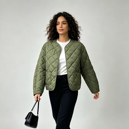 Gewatteerde Jas Dames – Oversized Tussenjas