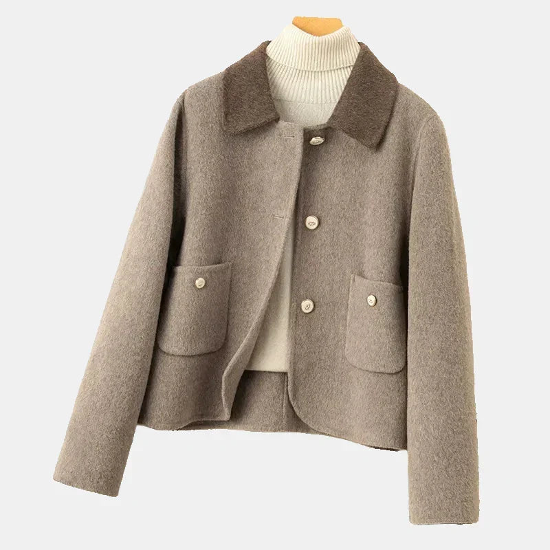 Kasjmierlook Jasje Dames – Korte Herfstjas