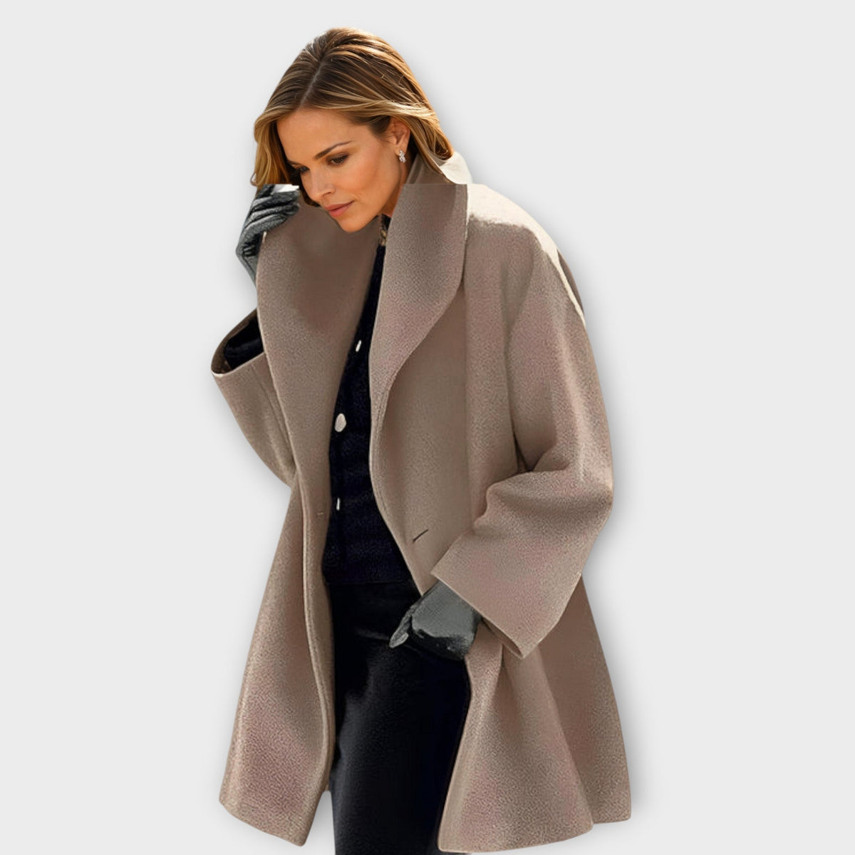 Oversized Wollen Jas Dames – Mantel & Winterjas