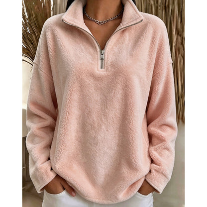 Fleecetrui Dames – Half Zip Trui