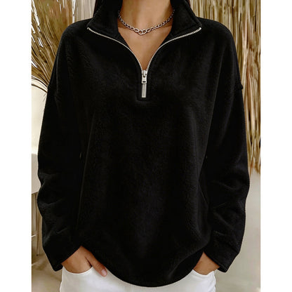 Fleecetrui Dames – Half Zip Trui
