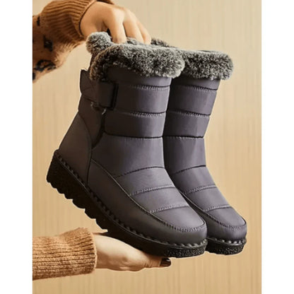Waterdichte Dames Winterlaarzen Met Fleecevoering